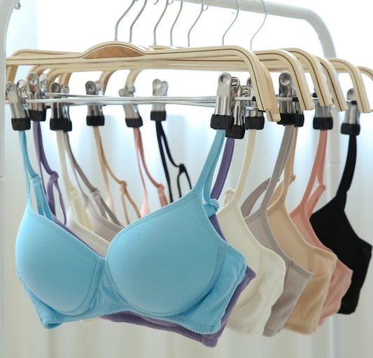Experience Luxurious Comfort with Irene's Secret 100% Mulberry Silk Knitted Wireless Bra Bralette