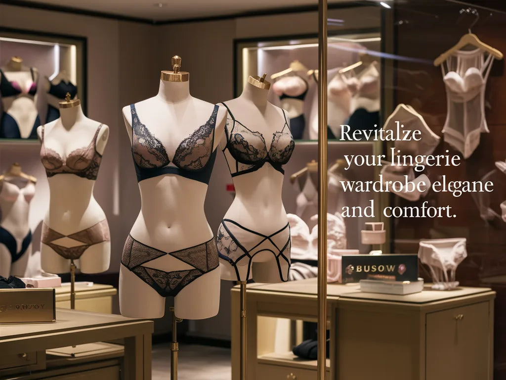 Shape Your Alluring Curves: Introducing the Contrast Mesh Bra & Panties Set
