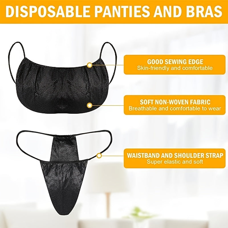 50 tangas desechables de bikini para mujer - Ropa interior bronceadora sin sol