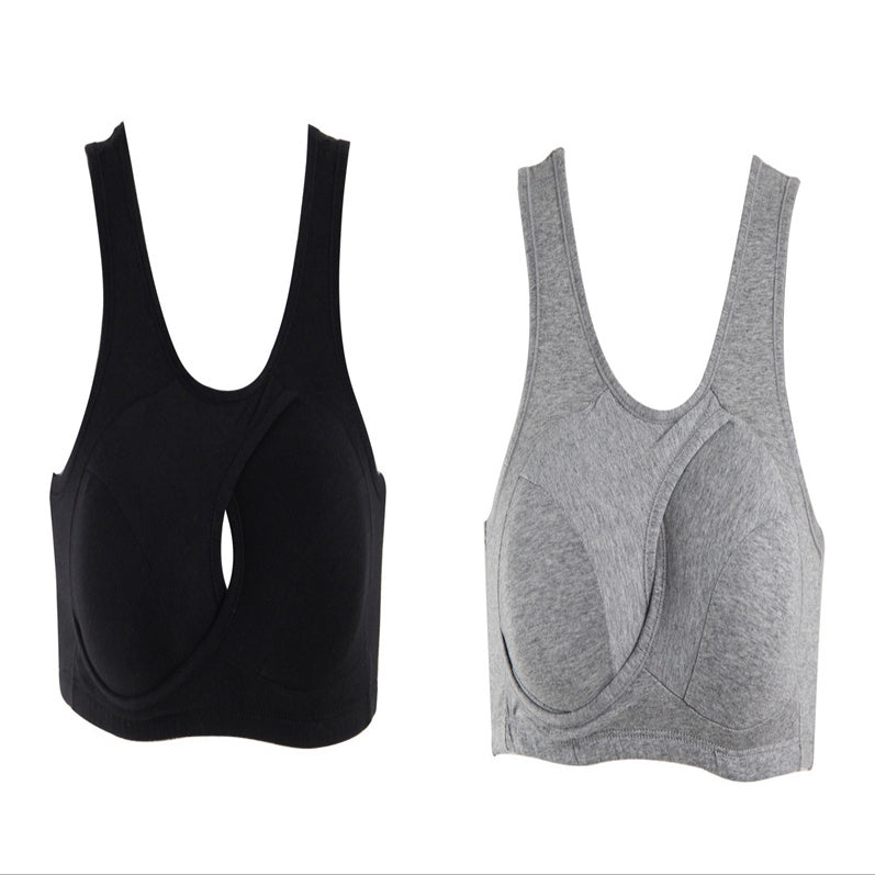 Women's seamless thin push-up vest, breathable and with a beautiful back for sports.