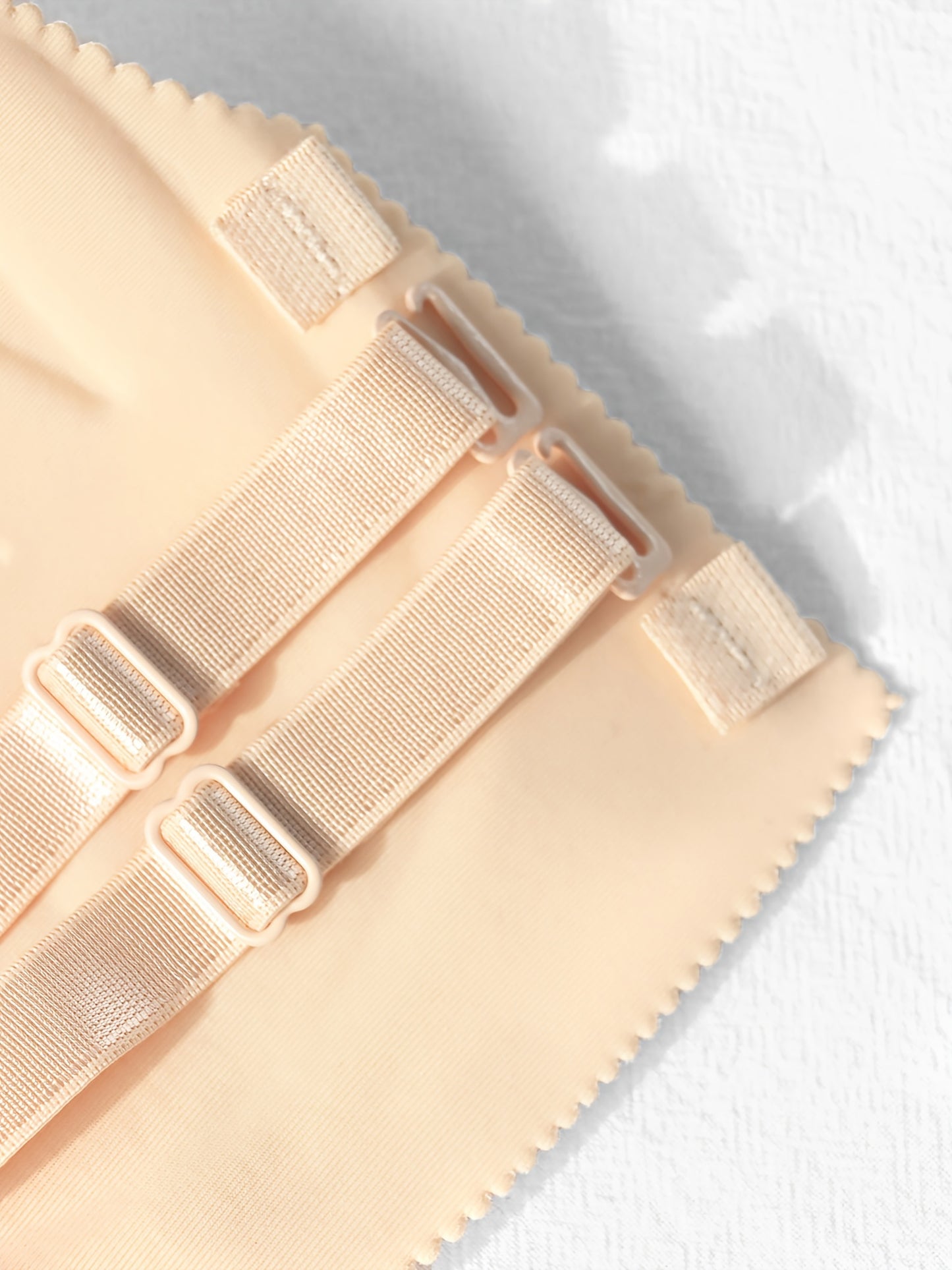 2 Pcs Solid Strapless Push Up Bra - Comfy, Stretch & Invisible - Women's Lingerie