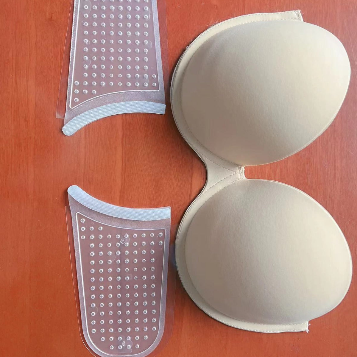 Strapless Backless Adhesive Bra: Lift, Non-Slip, Seamless for A-D Cups