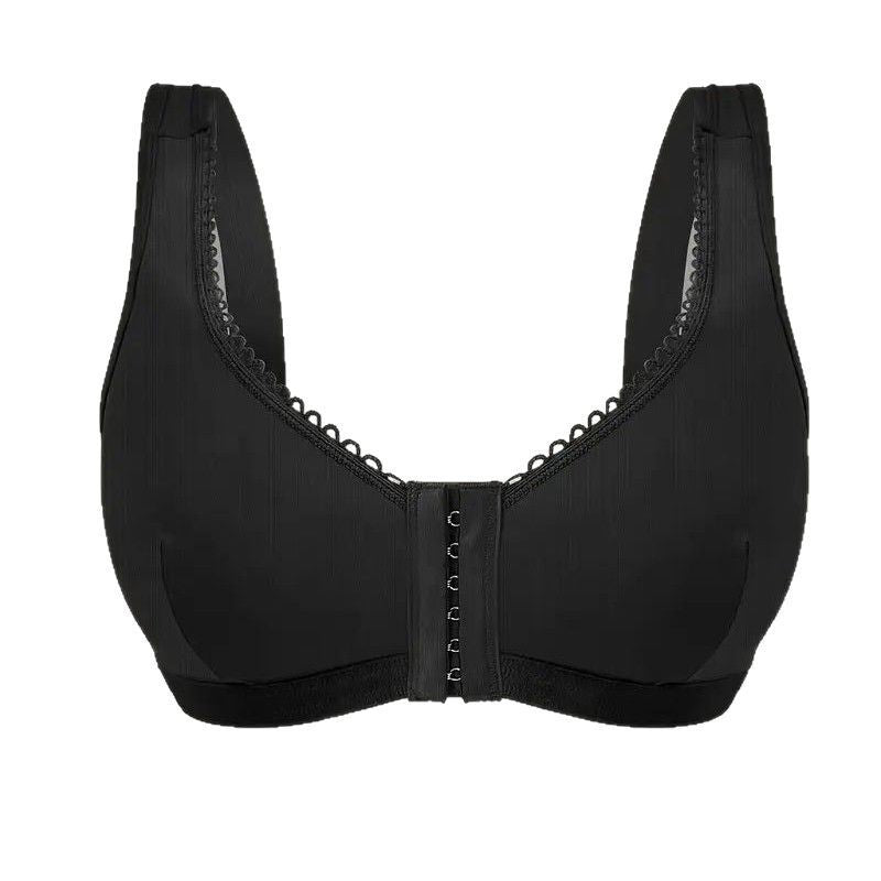 Women's Front Hook Nursing Bra: Wireless, Thin, Push-up, Full Cup