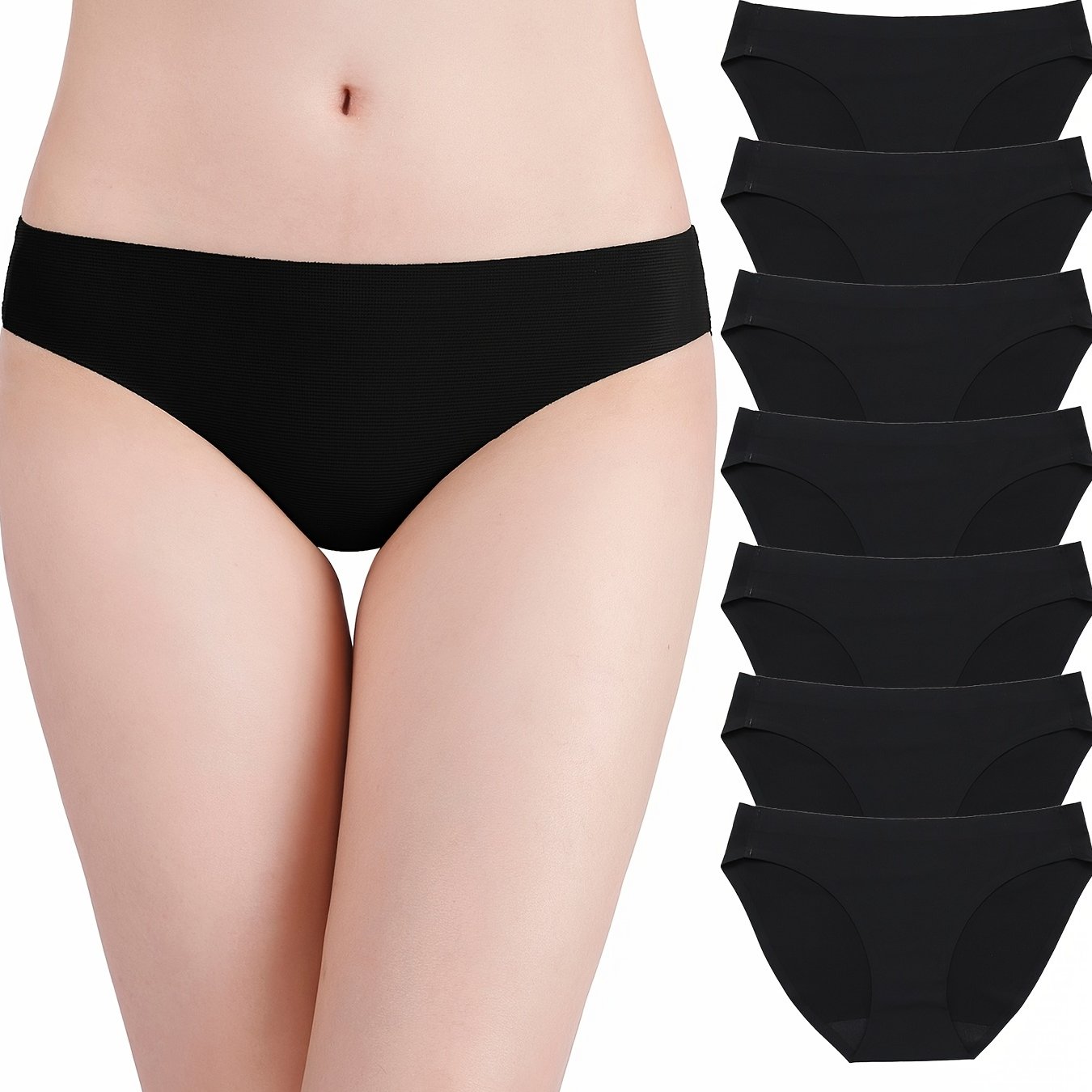 7pcs Mixed Color Bikini Panties