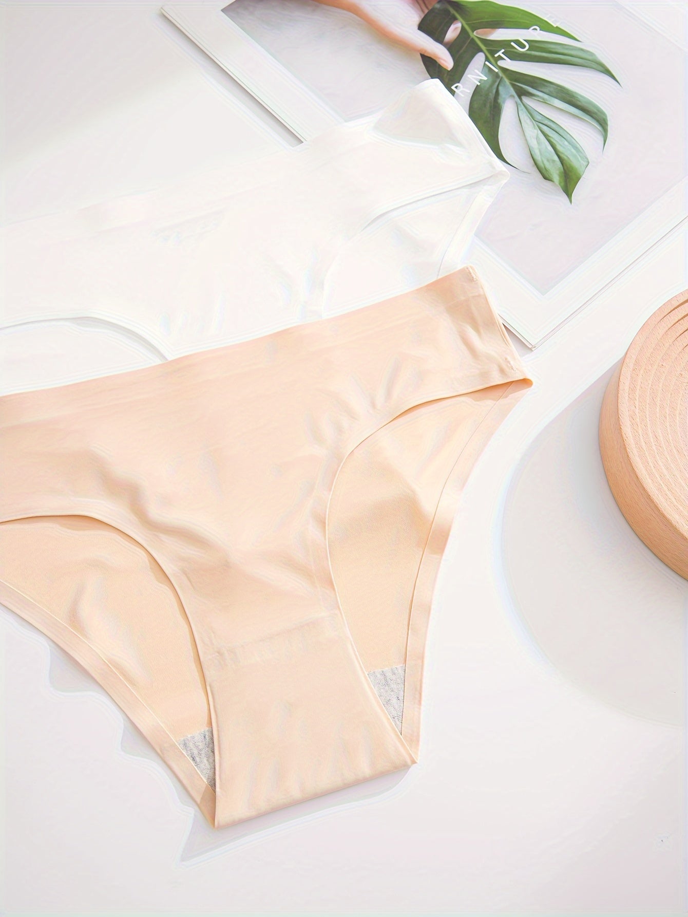 13pcs Women's Solid Seamless Low Waist Briefs - Soft, Comfy & Stretchy Panties
