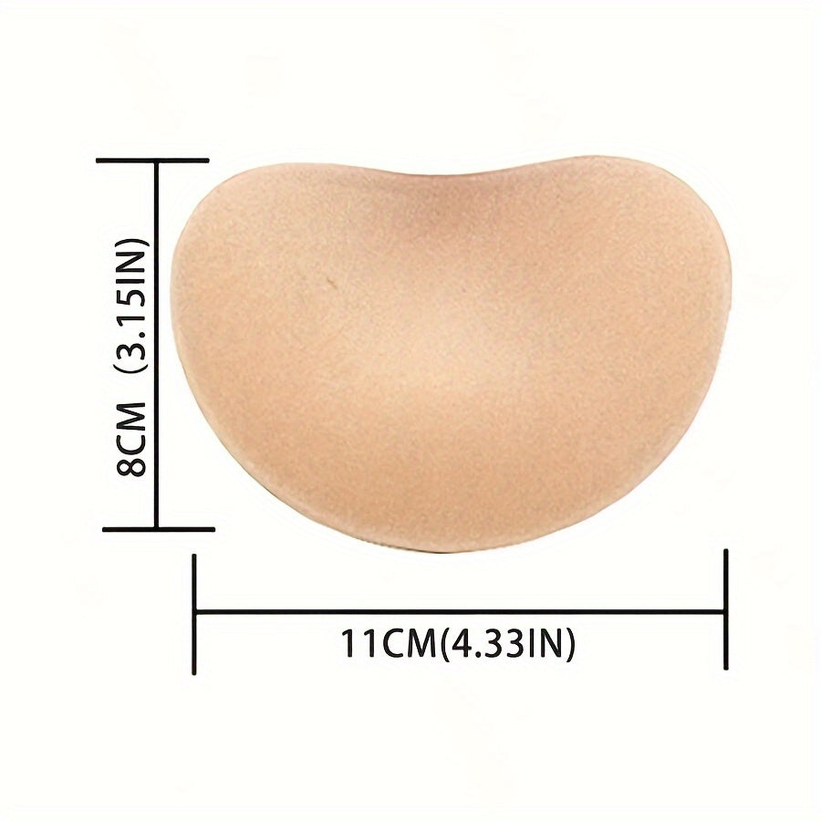 2 Stück Push-Up-Bikini-BH-Polster – dicker, atmungsaktiver Schwamm für Damenbademode