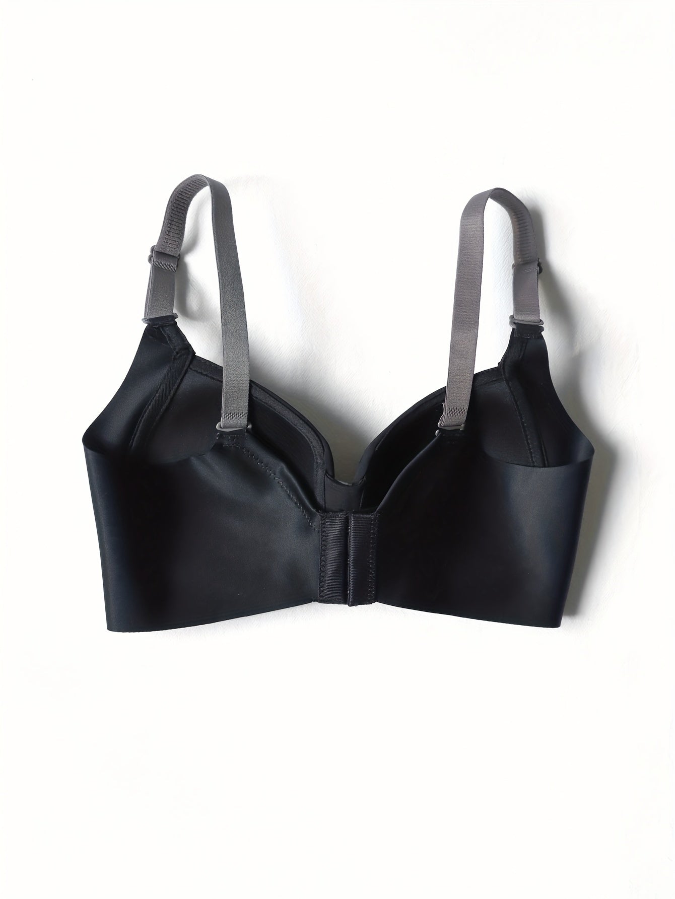 Colorblock Ruched Cut Out Push Up Bra - Comfy & Breathable Women's Lingerie