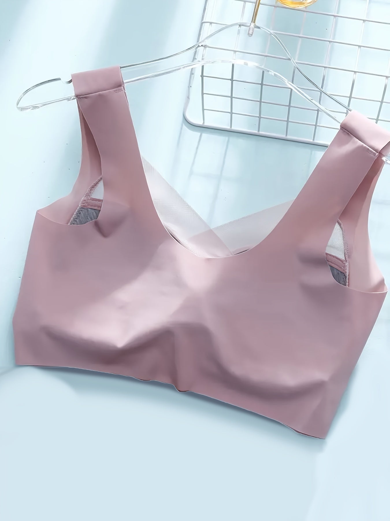 3pcs Wirefree Sports Bra, Push-up High Elasticity High Support Runing Yoga Bra, Women's Activewear