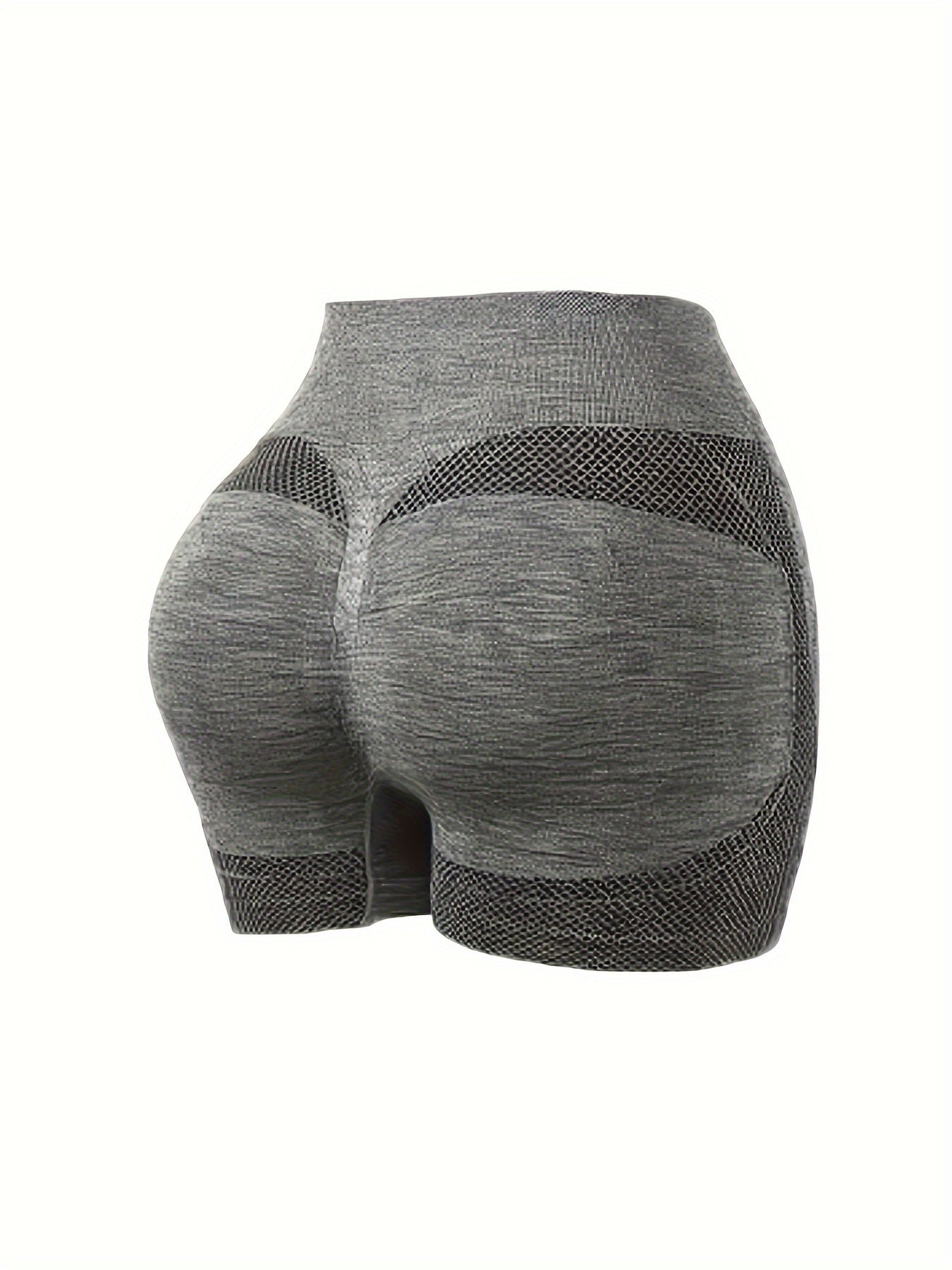 4-Piece High Waisted Sports Shorts - Vibrant Solid Colors, High-Rise Design, Soft and Breathable Seamless Knitted Fabric, Perfect for Yoga, Gym Exercise, and All-Season Sports Underwear for Women
