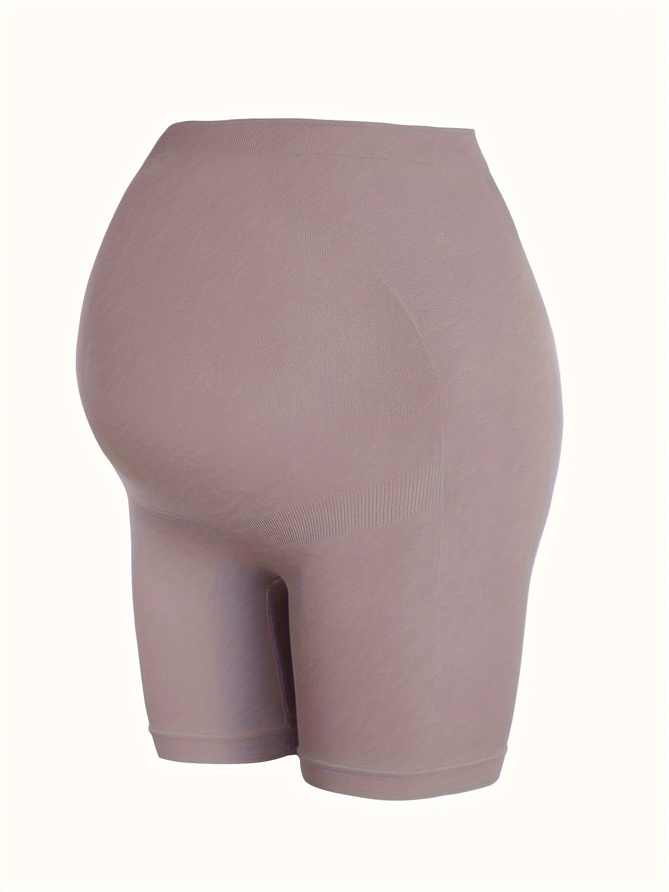 3PCS Solid Color Maternity High-Waist Support Panties with Tummy Control