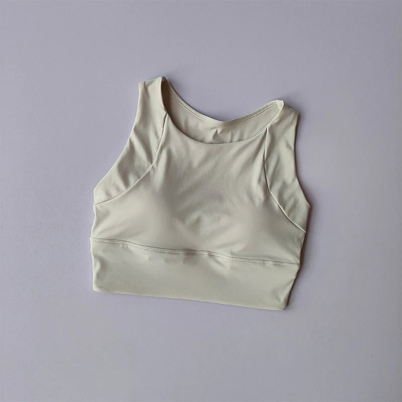 Damen High-Impact Yoga & Gym BH mit Push-Up-Polster, Atmungsaktiv für Fitness, Laufen