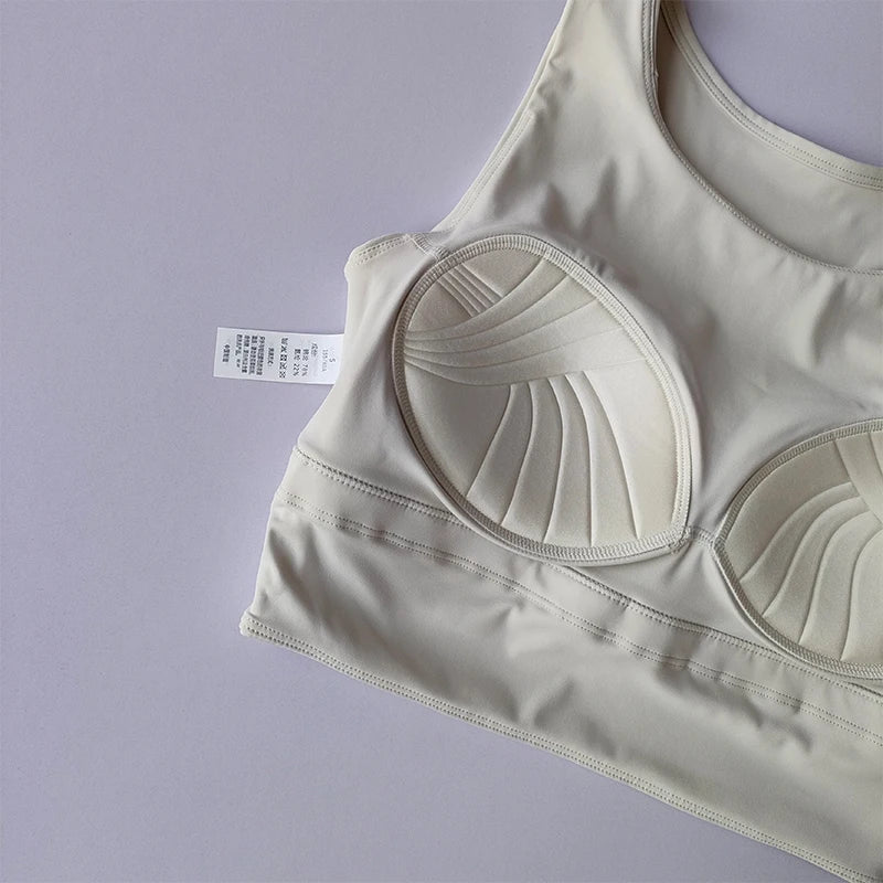 Damen High-Impact Yoga & Gym BH mit Push-Up-Polster, Atmungsaktiv für Fitness, Laufen
