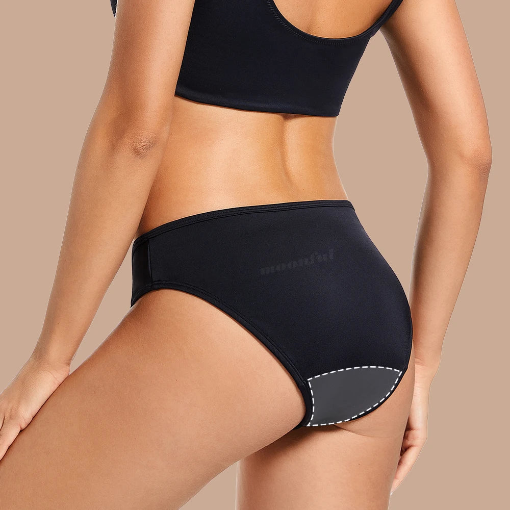 Experience Confidence with Menstrual Swimsuit Women 4 Layer Period Swimwear