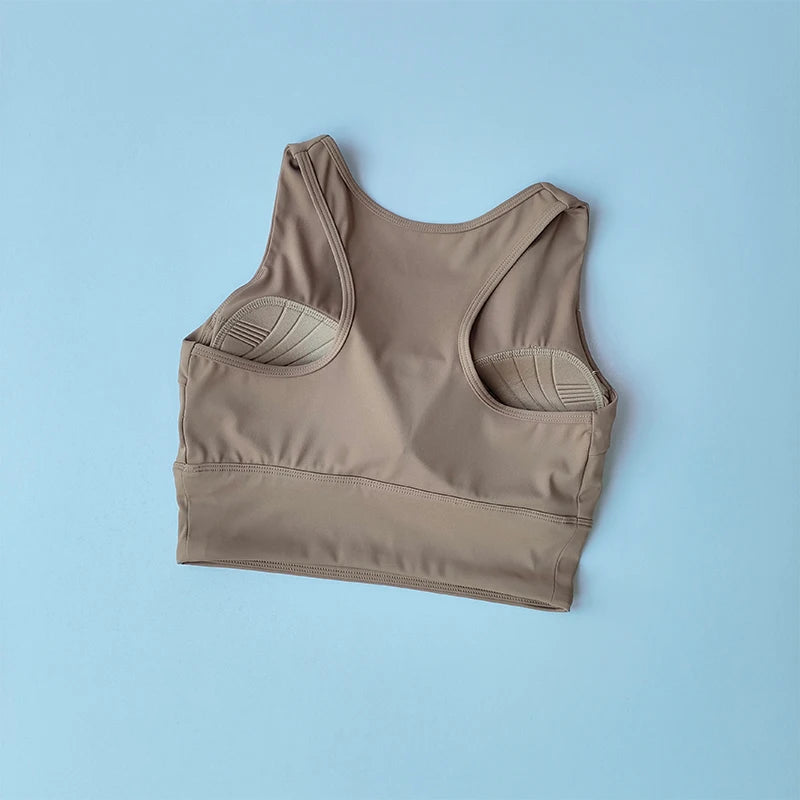 Damen High-Impact Yoga & Gym BH mit Push-Up-Polster, Atmungsaktiv für Fitness, Laufen