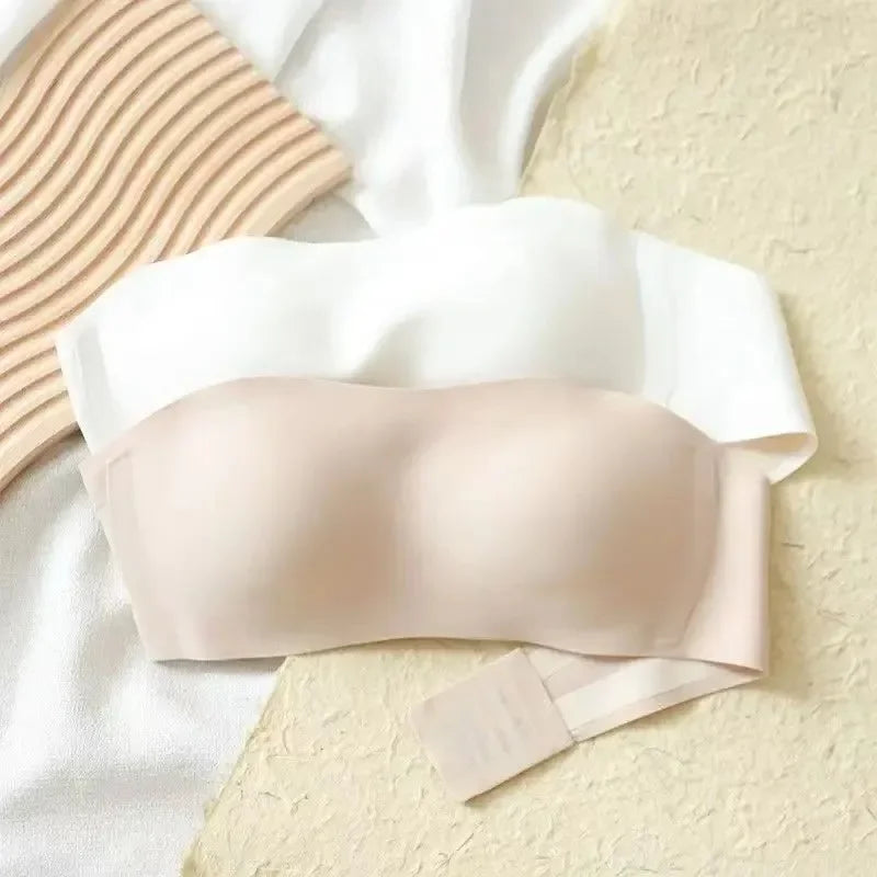 Sexy nahtloser Tube-Top-BH – unsichtbarer trägerloser Push-up-BH, bügellose Damenunterwäsche