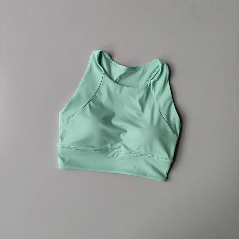 Damen High-Impact Yoga & Gym BH mit Push-Up-Polster, Atmungsaktiv für Fitness, Laufen