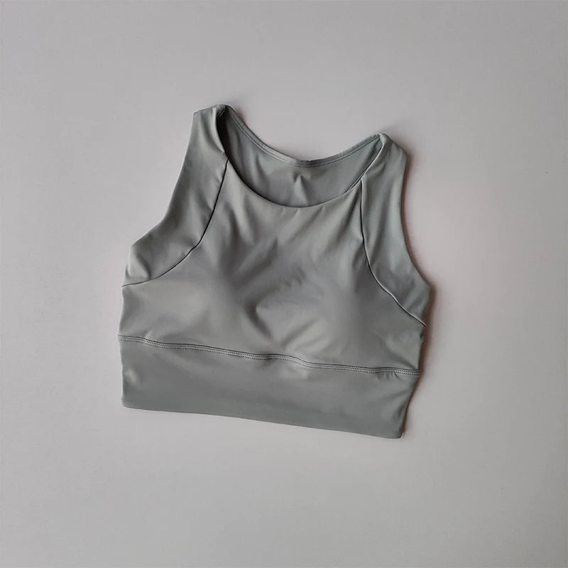 Damen High-Impact Yoga & Gym BH mit Push-Up-Polster, Atmungsaktiv für Fitness, Laufen