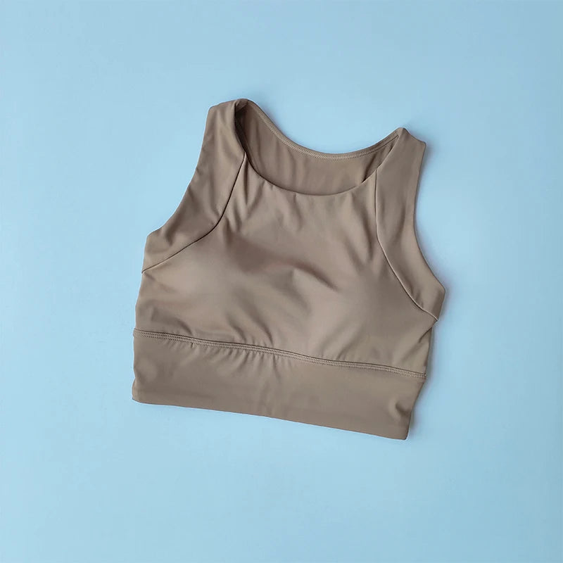Damen High-Impact Yoga & Gym BH mit Push-Up-Polster, Atmungsaktiv für Fitness, Laufen