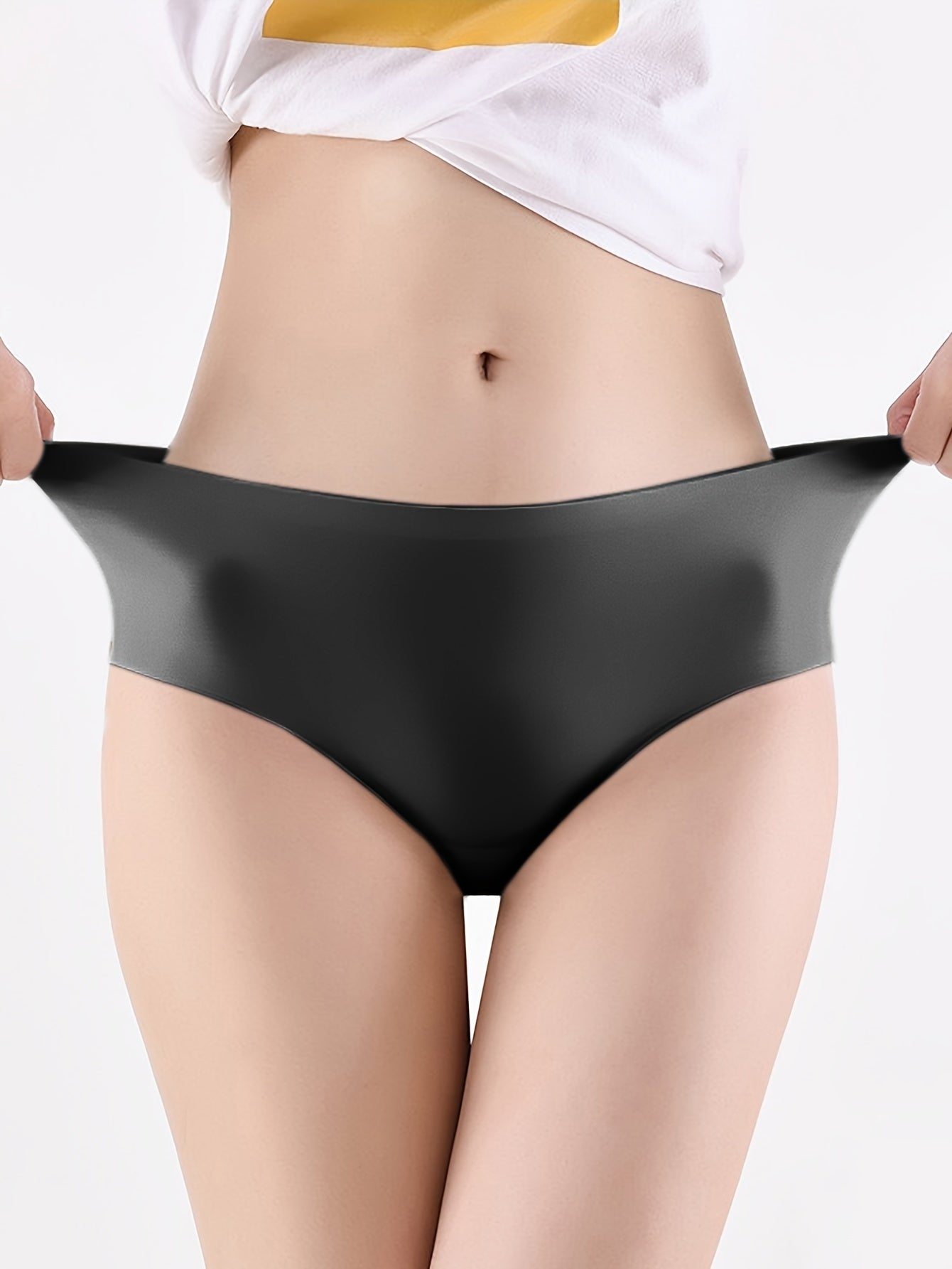 Solid Seamless Briefs | Comfy Intimates Panties
