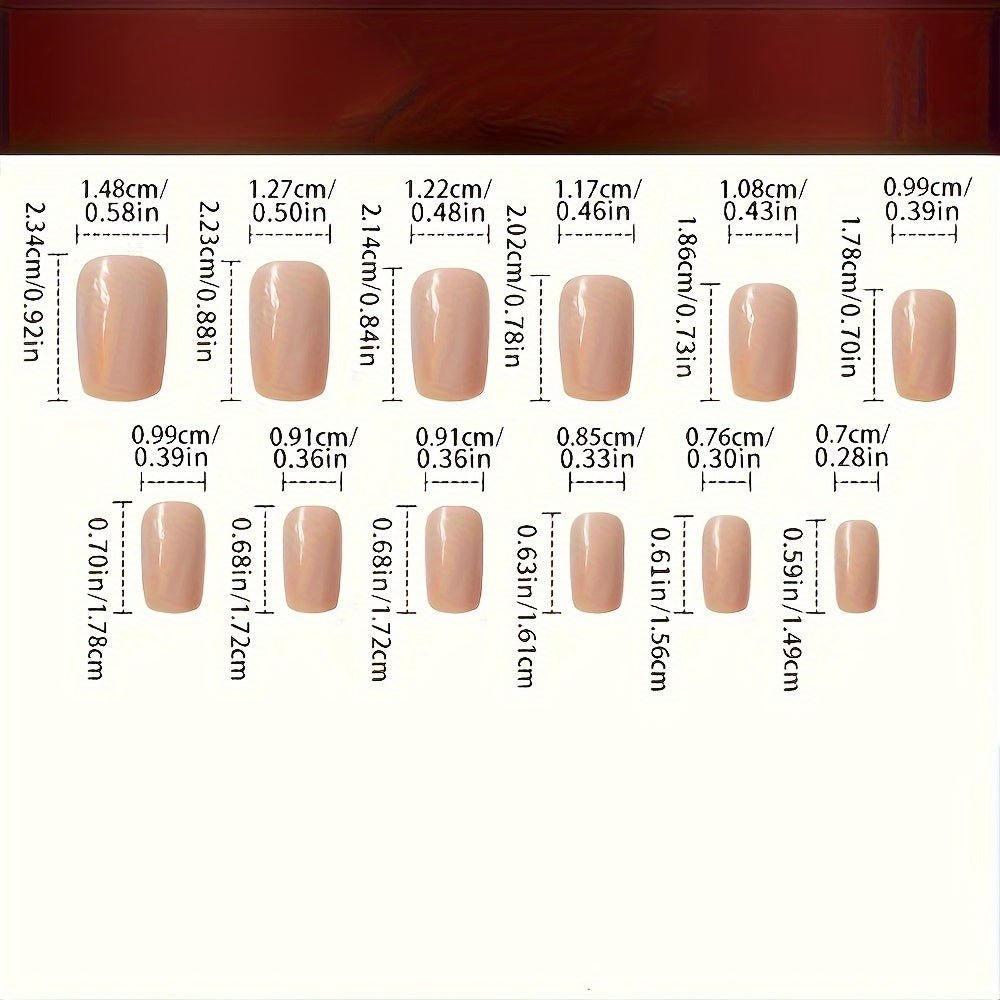 96pcs Press-On Nail Set - Blue Lightning & Aurora Clouds Design, Medium Ballet Shape, Glossy Finish - Includes Adhesive Tabs & Nail File