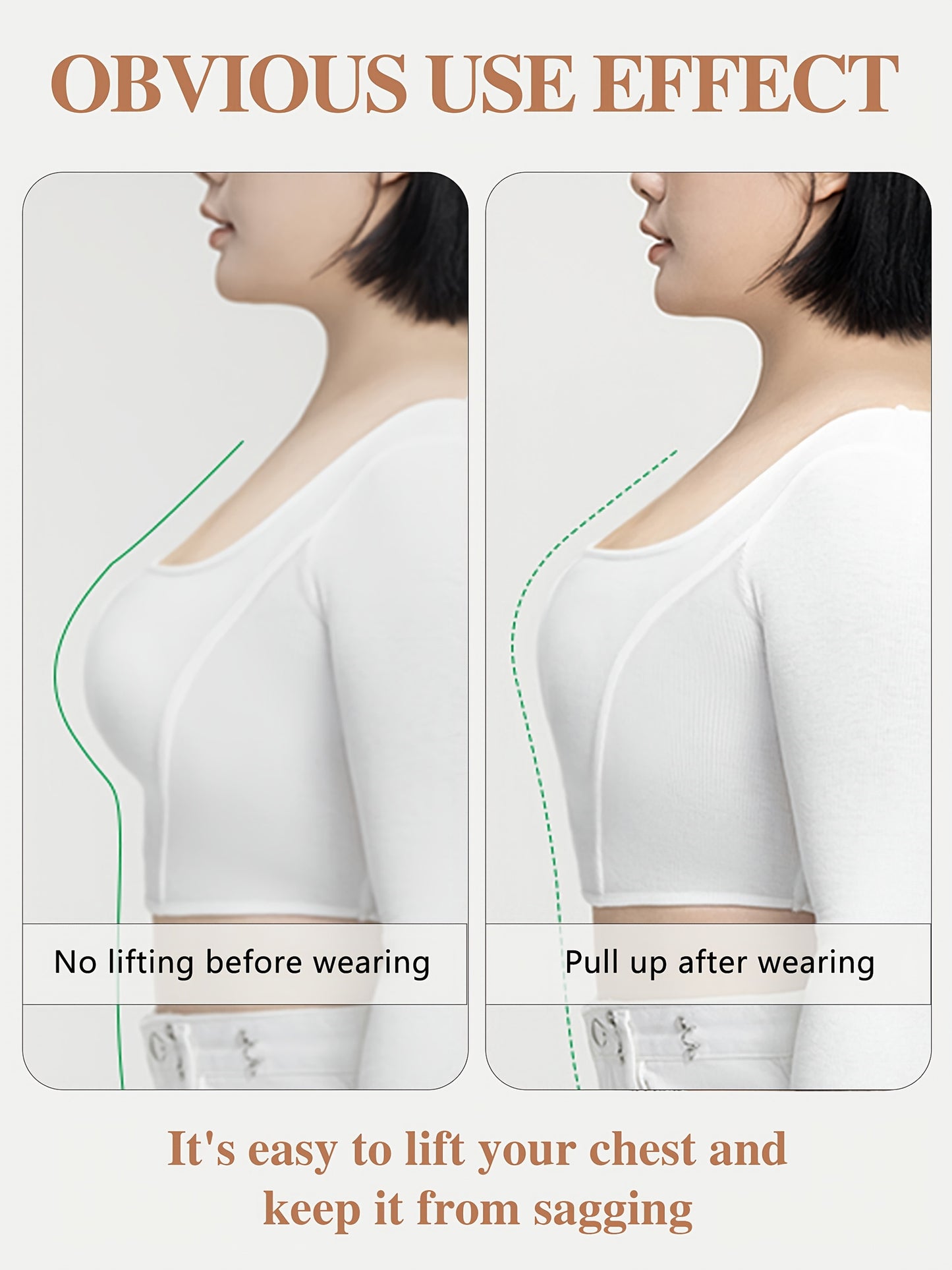 SAHOBBIEHOP Invisible Strapless Plus Size Bra - 3D Cup, Anti-Sagging, Soft Polyester, All Outfits