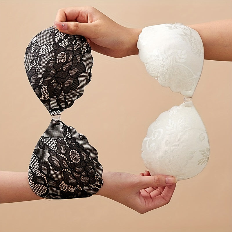 Unsichtbarer, weicher, eleganter trägerloser und nahtloser Push-Up-BH für Damen – Stützende Dessous