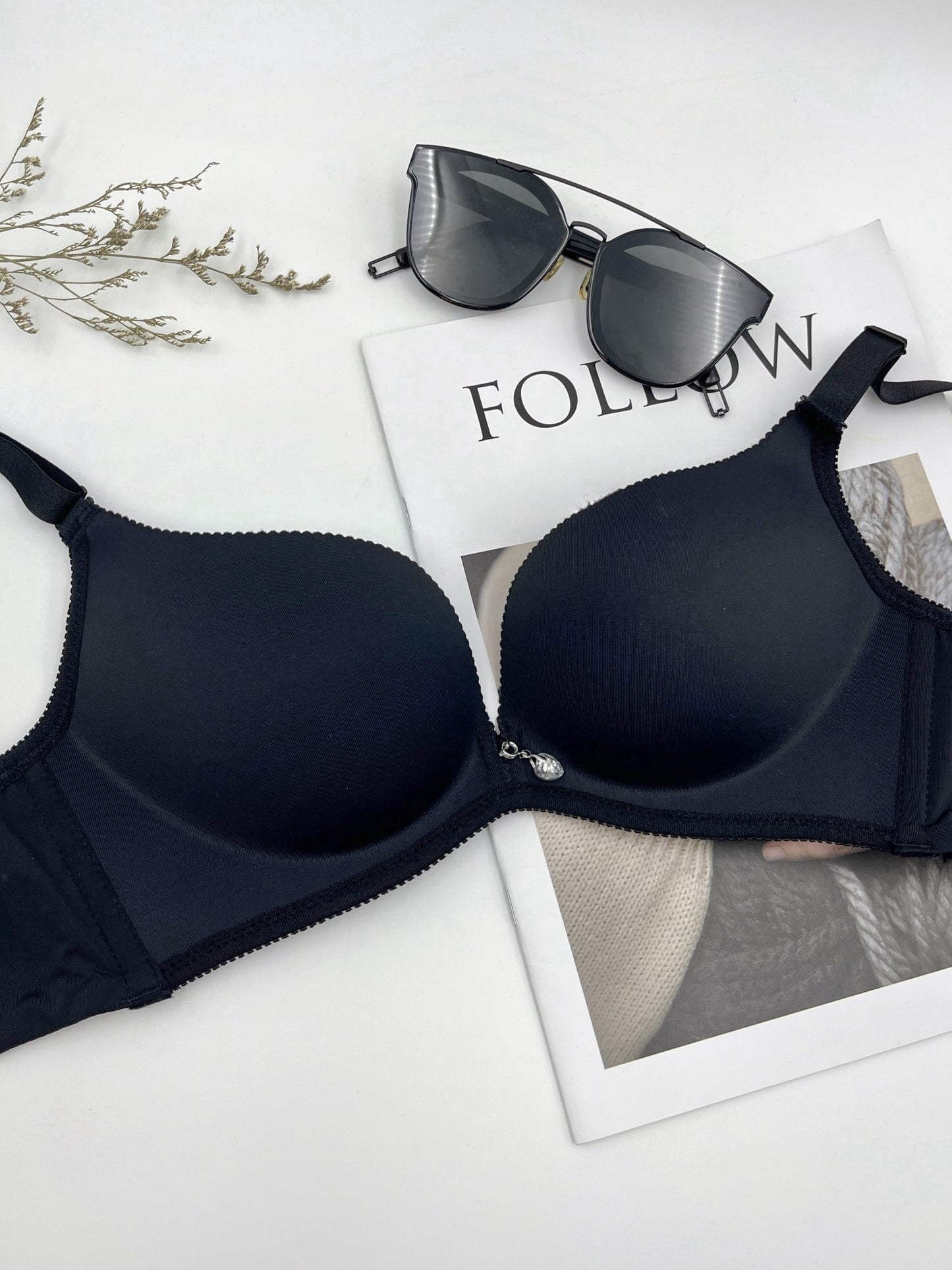 Comfy Breathable Push Up T-Shirt Bra for Women