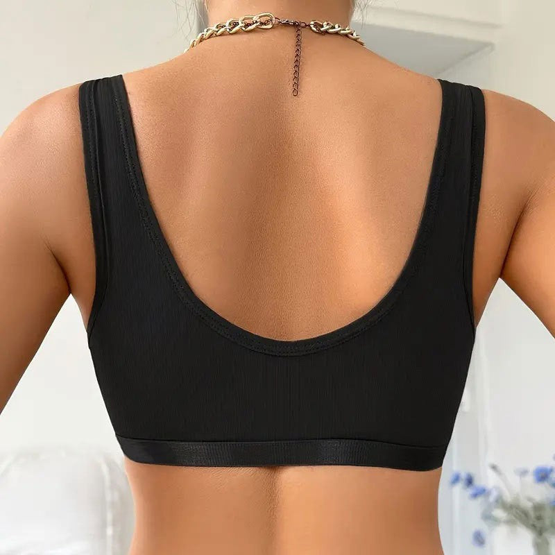 Women's Front Hook Nursing Bra: Wireless, Thin, Push-up, Full Cup