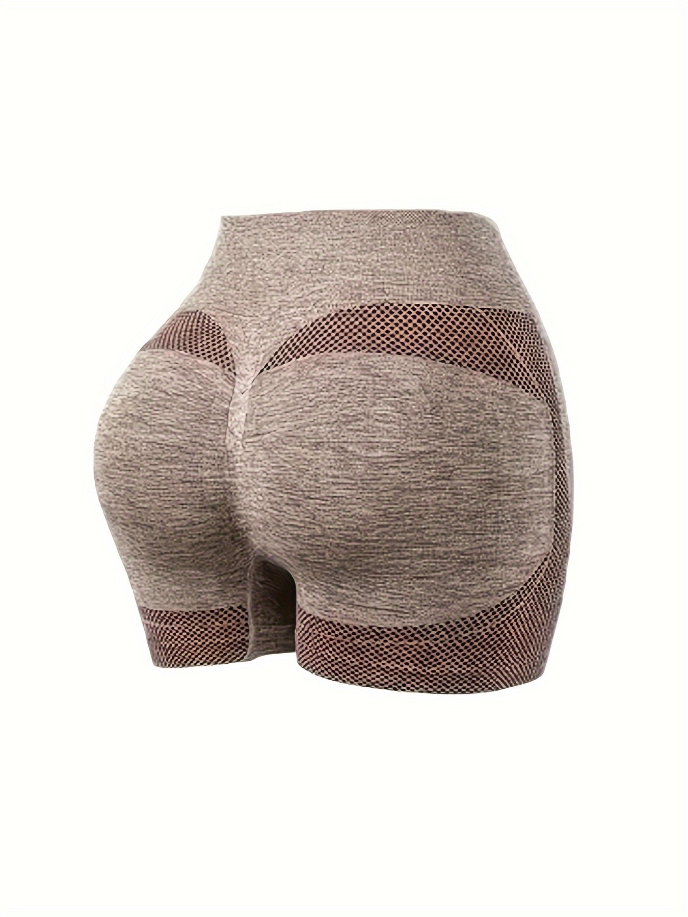 4-Piece High Waisted Sports Shorts - Vibrant Solid Colors, High-Rise Design, Soft and Breathable Seamless Knitted Fabric, Perfect for Yoga, Gym Exercise, and All-Season Sports Underwear for Women