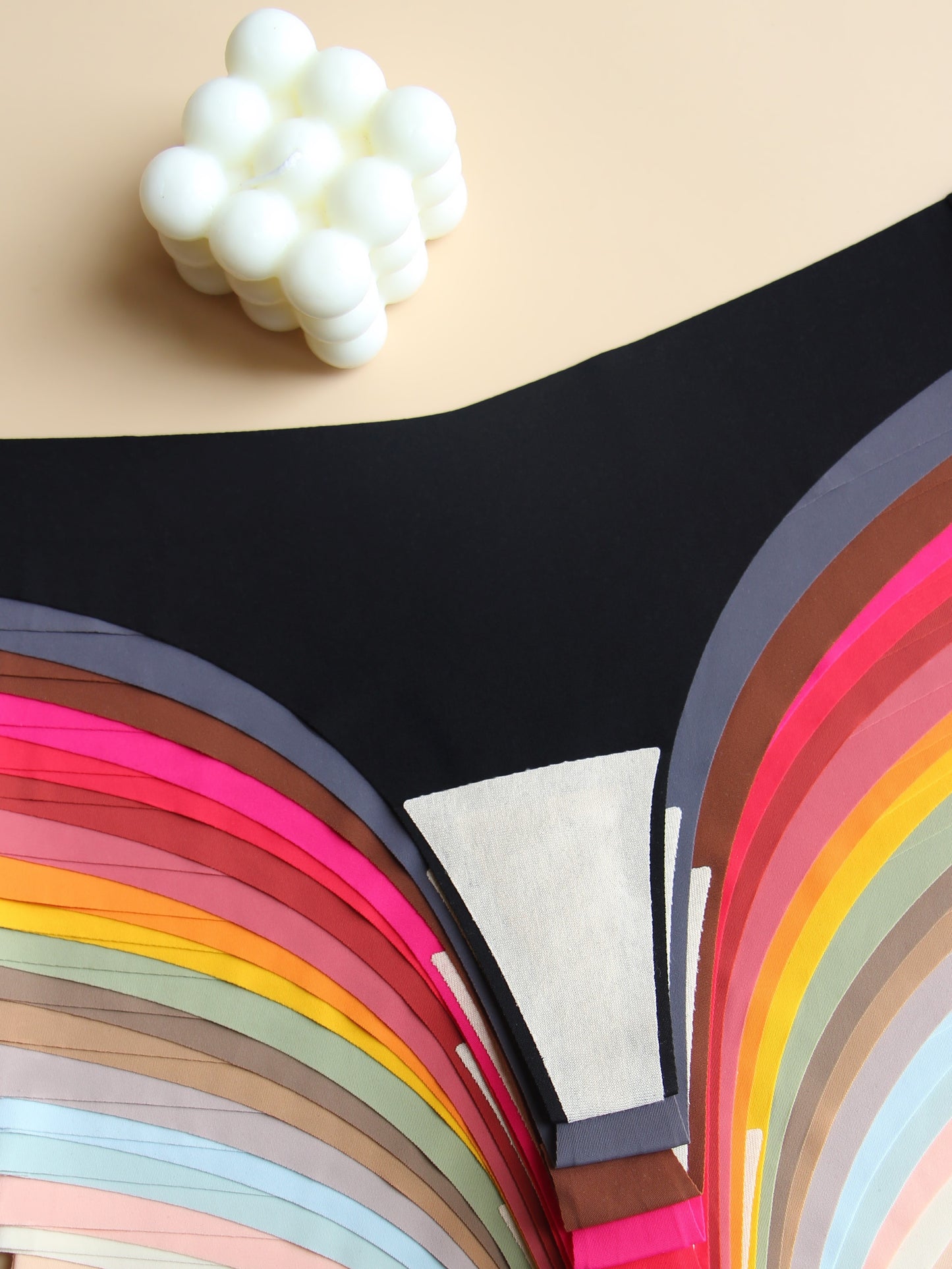 21 Pcs Breathable Thongs - Stretchy Intimates | Solid Color Panties