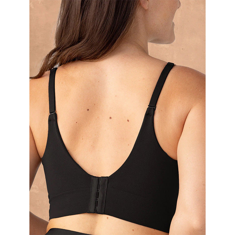 4XL Nude Wireless Halter Bra: Support, Lift & Shaping