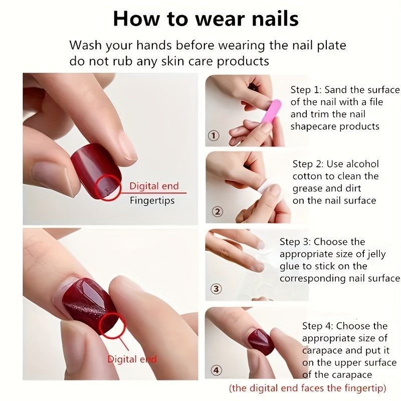 Rainbow Cat Eye Colorful Wearable Toe Nails