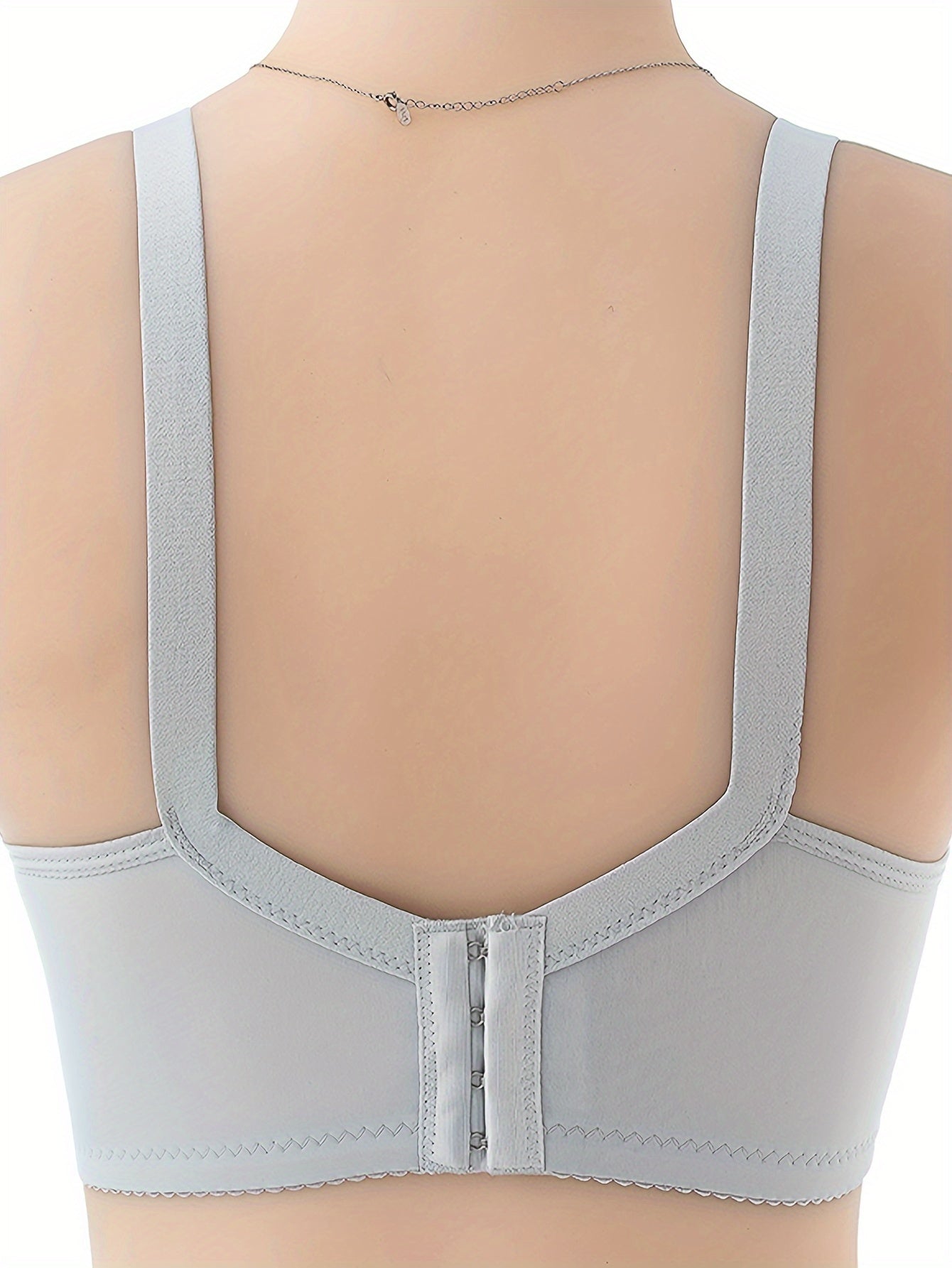 3-Pack Women's Elegant Lace Nursing Bras: Adjustable Front Closure, Maternity Support