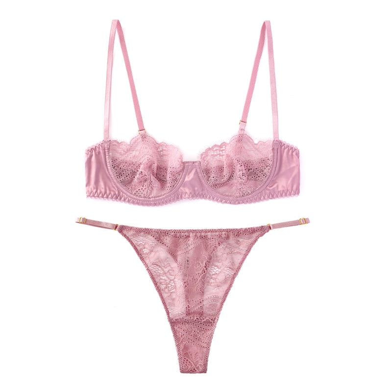 Sensual Lace Lingerie Set
