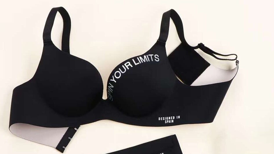 SP&CITY Women's Sports Wire-Free Push-Up Bras - Simple Colored, Gathered, Seamless Comfort