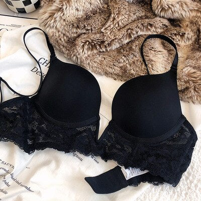 Deep-V Push Up Bra - Enhance Your Curves with Style