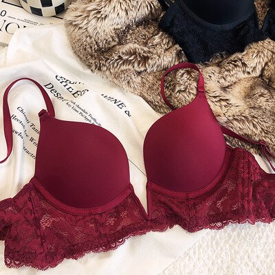 Deep-V Push Up Bra - Enhance Your Curves with Style