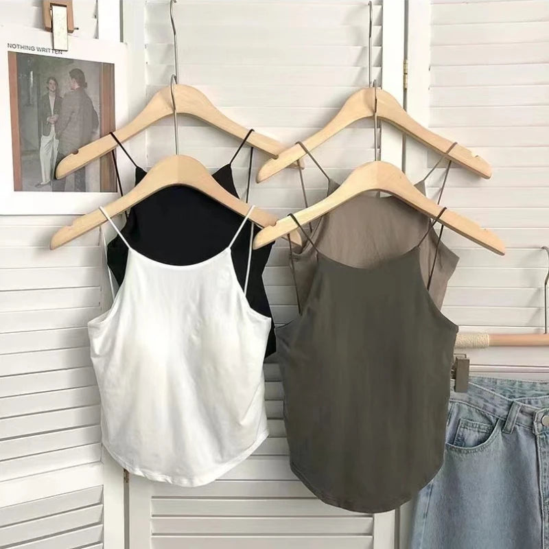 Sexy bügellose Camisole-Unterwäsche für Damen – nahtloses Bralette, Sport-Crop-Top und mehr