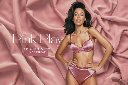 Why Are 'Pink Play' Satin Lined Panties the Must-Have Item for Summer 2024？