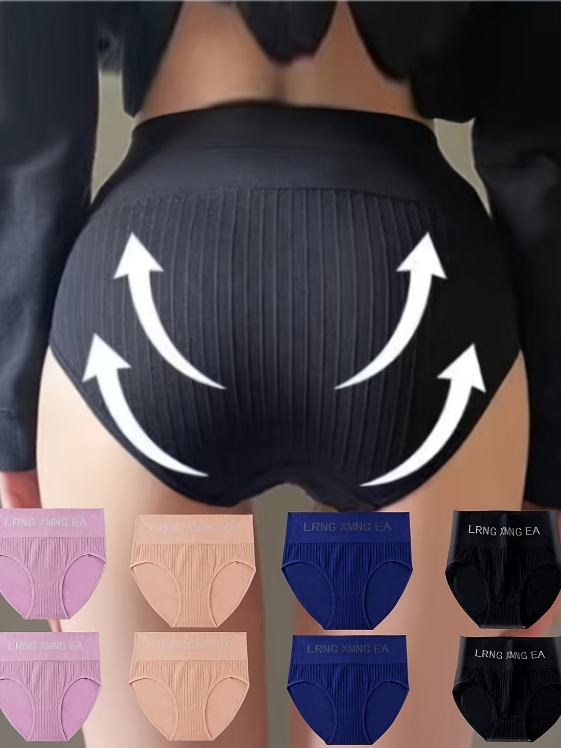 2025 Trend: High Waisted Cheeky Panties for Tummy Control & Lift