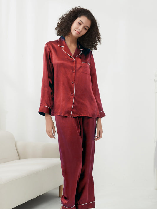 Bridal Gift Set: Luxury Mulberry Silk Pajama Women Wedding