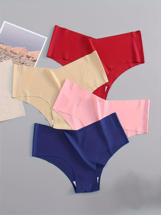 Brief Panties: Ultimate Comfort & Style in 4-Pack