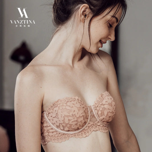 July 26, 2023: Embrace Sensuality with VANZTINA Lace Strapless Bras at Irene's Secre