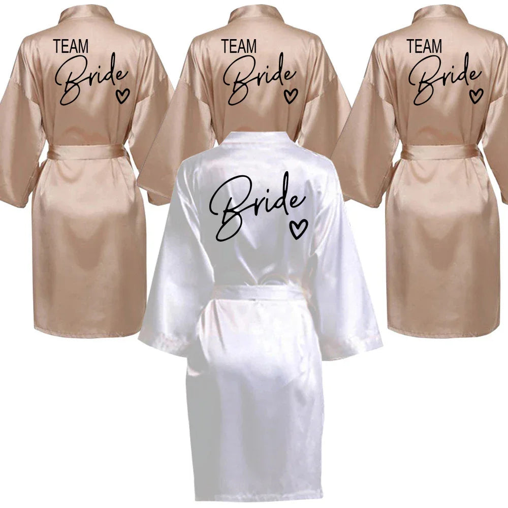 Elevate Bridal Prep with Luxurious Satin Pajamas