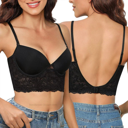 Plunge Bras: Sexy Lace Push Up for Ultimate Lift