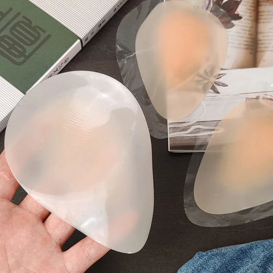 seamless boyshort underwear women smooth silhouette all day comfort: Comfortable Teardrop Silicone Nipple Covers - Reusable Invisible Lift Pasties for Everyday Confidence