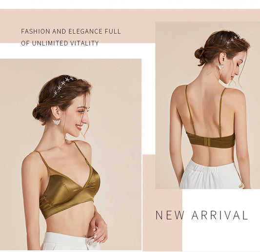 French Seamless Mulberry Silk Bras - Your Ultimate Comfort Companion from Irene's Secret