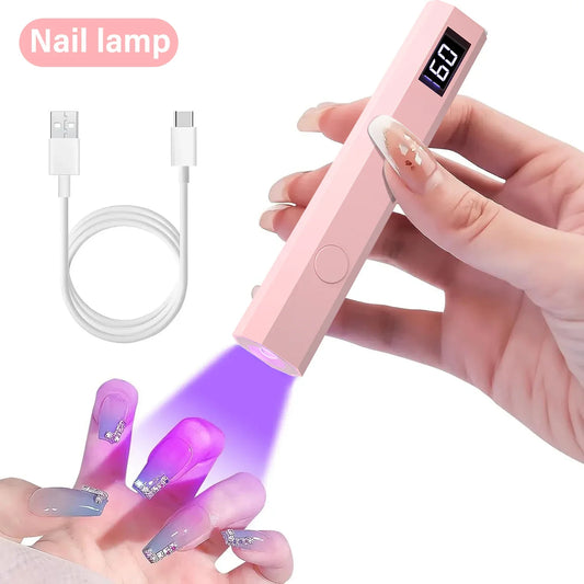 Portable UV LED Nail Lamp – Quick Gel Cure for Beautiful Nails