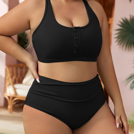 2025 Curvy Confidence: Bra & Undies Inspired Tummy Control Bikini