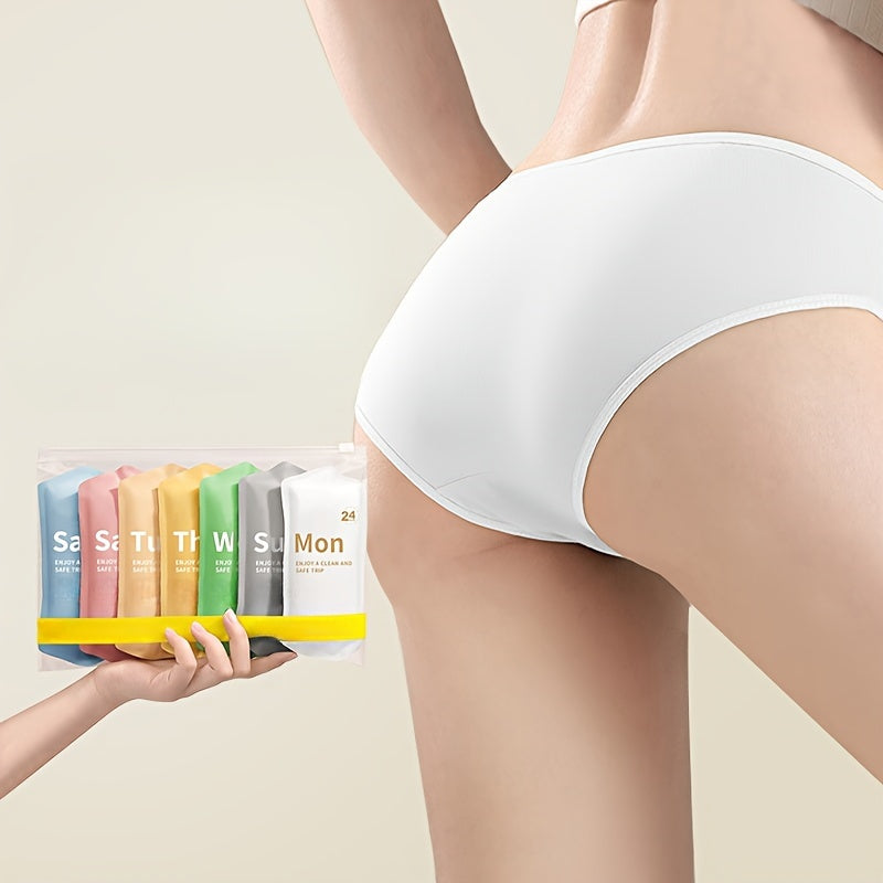 Free shipping! Explore Women's Disposable Underwear for Travel, Menstrual Periods, and Postpartum Use